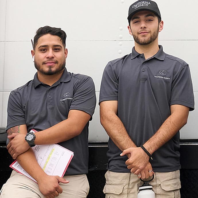 Installation technician crew, join our California Closets team.